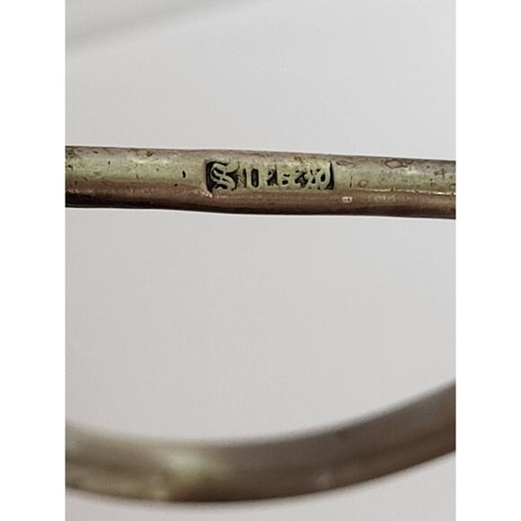 Hallmarked Antique Silver English Toast Mail Holder - Picture 6 of 8